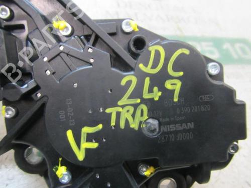 Rear wiper motor NISSAN QASHQAI I (J10, NJ10)  | BP3873947M102
