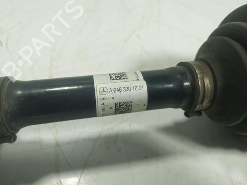 Left front driveshaft MERCEDES-BENZ CLA Shooting Brake (X117) CLA 200 CDI / d (117.908) | BP24575531M38 