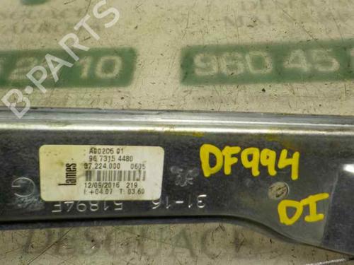 Rudehejsemekanisme ventre foran PEUGEOT 208 I (CA_, CC_) 1.6 BlueHDi 100 | BP6541679C22