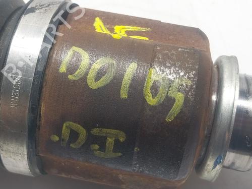 Left front driveshaft RENAULT CLIO IV (BH_) 1.5 dCi 90 | BP18307857M38 