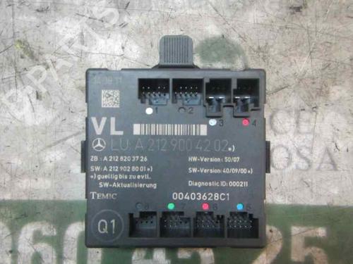 Used Electronic module Electronic module MERCEDES-BENZ E-CLASS (W212) [2009-2016] 3862138 3862138