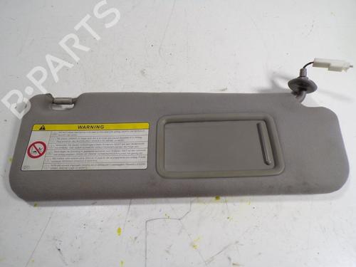 Right sun visor TOYOTA PRIUS Liftback (_W2_) 1.5 Hybrid (NHW20_, NHW20R) | BP7666844I2 