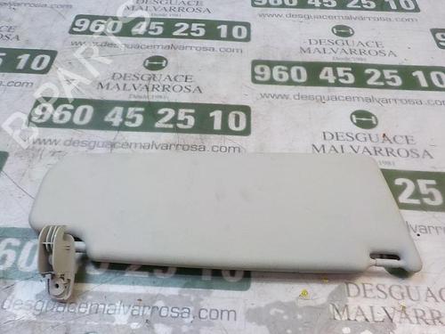 Used Left sun visor SKODA FABIA II (542) 1.2 12V (60 hp) 3857834