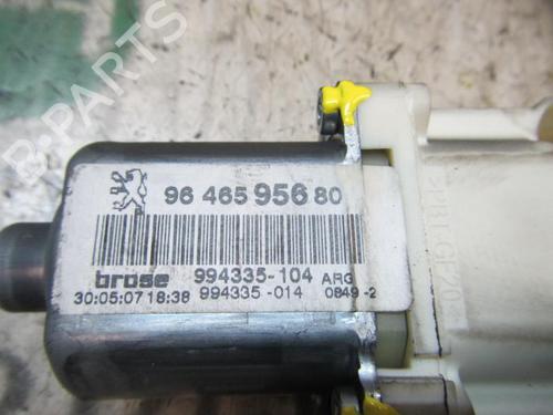 Left rear window motor PEUGEOT 407 (6D_) 2.0 HDi 135 (6DRHRH, 6DRHRE, 6DRHRG, 6DRHRJ) | BP3845249E23 