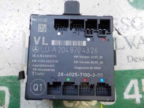 Used Electronic module Electronic module MERCEDES-BENZ C-CLASS (W204) C 220 CDI (204.002) (170 hp) 5319837 5319837