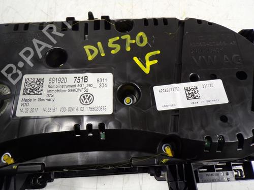Instrument cluster VW GOLF VII (5G1, BQ1, BE1, BE2) | BP9204134C47