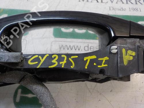 Rear left exterior door handle VW GOLF VI (5K1) 1.6 TDI | BP3865617C130 