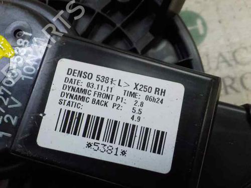 Heater blower motor JAGUAR XF I (X250) 2.2 D | BP5592093M62 