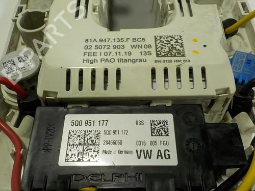 Interior roof light AUDI A1 Sportback (GBA)  | BP12094249I8 