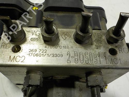 ABS pump RENAULT CLIO IV (BH_) 0.9 TCe 90 (BHNF, BHMA, BHMH, BHJK, BHJR) | BP15065236M43 
