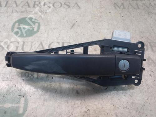 Used Front left exterior door handle OPEL CORSA D (S07) 1.2 (L08, L68) (80 hp) 3796252