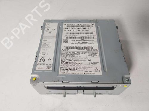 Used Radio Radio MERCEDES-BENZ C-CLASS (W205) C 220 BlueTEC / d (205.002, 205.004) (170 hp) 39387693 39387693