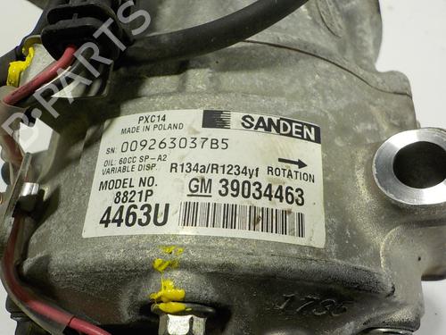 AC compressor OPEL ASTRA K (B16)  | BP11828344M34 