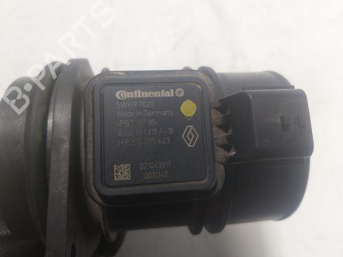Mass air flow sensor RENAULT KANGOO / GRAND KANGOO II (KW0/1_) 1.5 dCi 90 (KW05, KW08, KW0G, KW11) | BP18299393M95 