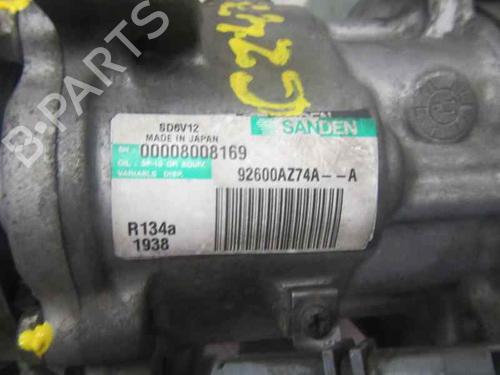 AC compressor NISSAN NOTE (E11, NE11)  | BP3861326M34 