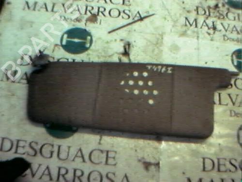Used Left sun visor Left sun visor PEUGEOT 405 I (15B) [1987-1993] 3767727 3767727