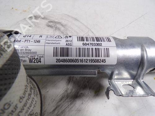 Right curtain airbag MERCEDES-BENZ C-CLASS (W204)  | BP7847288C12 