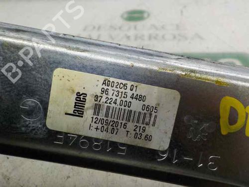 Rudehejsemekanisme ventre foran PEUGEOT 208 I (CA_, CC_) 1.6 BlueHDi 100 | BP6541679C22