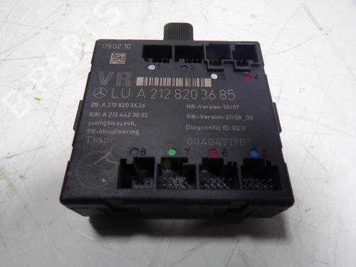 Used Comfort control module Comfort control module MERCEDES-BENZ E-CLASS (W212) E 350 CDI (212.023) (265 hp) 15657195 15657195