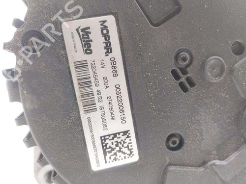 Alternator JEEP RENEGADE SUV (BU, B1, BV) 1.5 T4 Hybrid | BP37087852M7 - Image 3