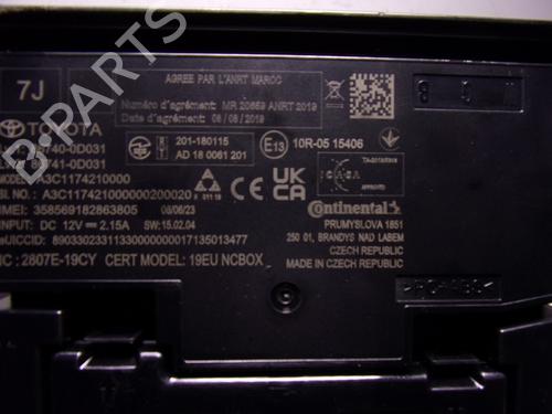 Electronic module TOYOTA YARIS (_P21_, _PA1_, _PH1_) 1.5 Hybrid (MXPH11) | BP15887636M83