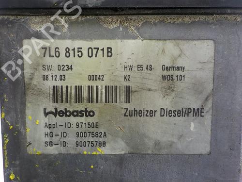 Heater blower motor VW TOUAREG (7LA, 7L6, 7L7) 2.5 R5 TDI | BP13248760M62 