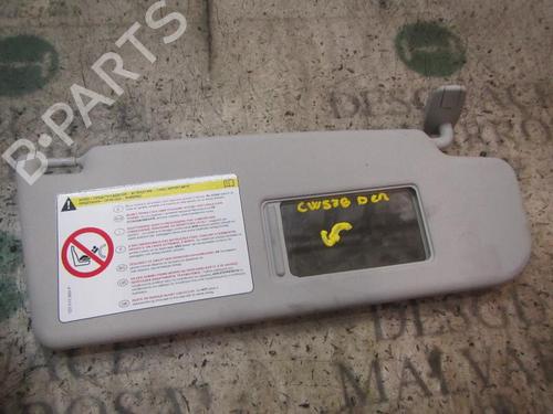 Used Right sun visor Right sun visor SKODA YETI (5L) 1.2 TSI (105 hp) 4010707 4010707