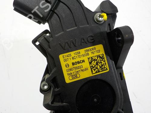 Pedal VW POLO V (6R1, 6C1) 1.4 TDI | BP13318813I4