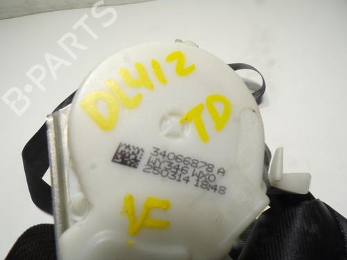 Rear right seatbelt VW POLO V (6R1, 6C1) 1.2 TSI | BP15136305I28 