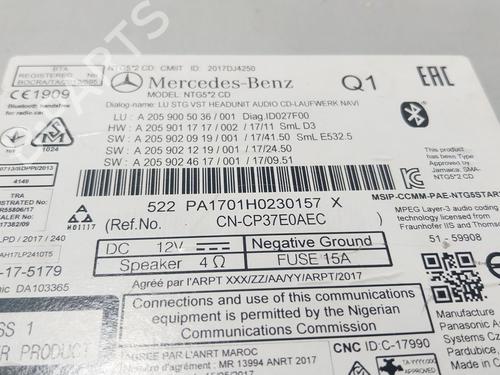 Elektronisk modul MERCEDES-BENZ C-CLASS T-Model (S205) C 220 BlueTEC / d (205.204) | BP30091538M83