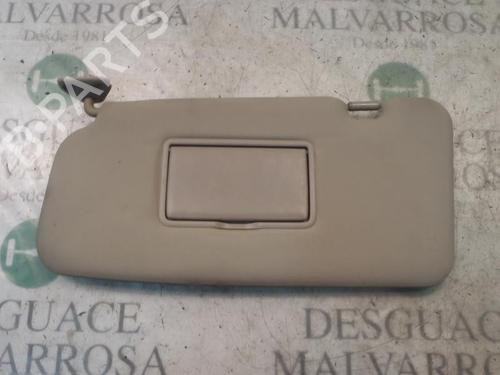 Used Left sun visor NISSAN X-TRAIL I (T30) 2.2 DCi (114 hp) 3807403