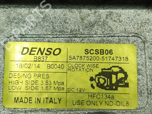 AC compressor FIAT 500 (312_) 1.2 (312AXA1A) | BP26138081M34  - Image 6