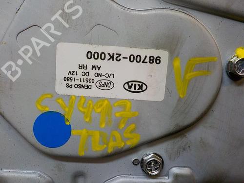 Rear wiper motor KIA SOUL I (AM)  | BP3854562M102 