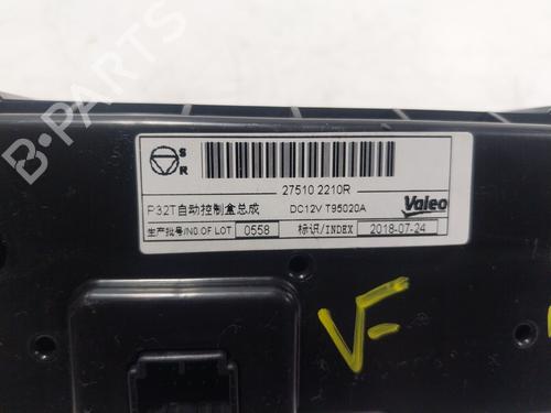 Climate control RENAULT KADJAR (HA_, HL_) 1.3 TCe 140 (HLNB, HLN1) | BP19136662I5 
