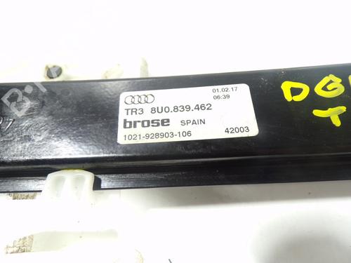 Rear right window mechanism AUDI Q3 (8UB, 8UG) 2.0 TDI | BP6979753C25 