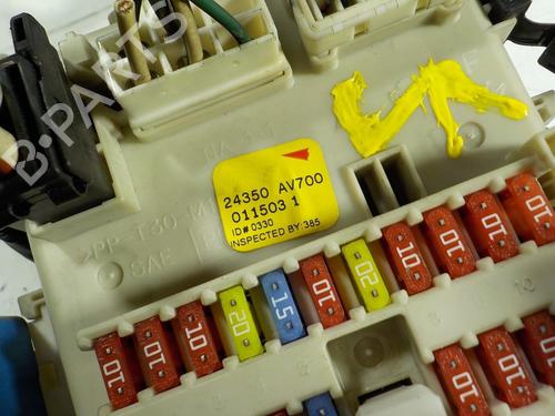 Fuse box NISSAN PRIMERA Hatchback (P12) 1.9 dCi | BP8338157E1 