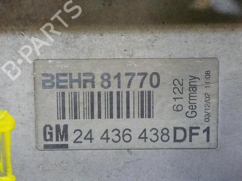 Intercooler OPEL ASTRA G Hatchback (T98)  | BP3868260M30 