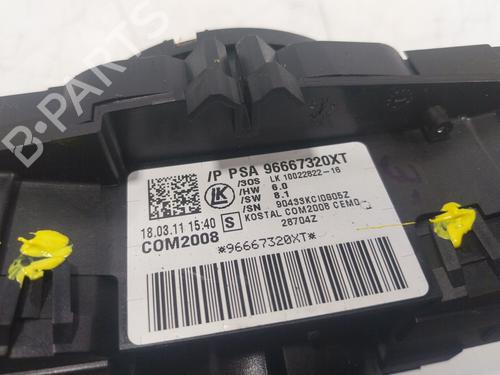 Headlight switch PEUGEOT 3008 I MPV (0U_) 1.6 HDi | BP16958359I24 