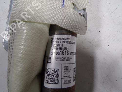 Right curtain airbag OPEL ASTRA J Sports Tourer (P10) 1.7 CDTI (35) | BP7194873C12 