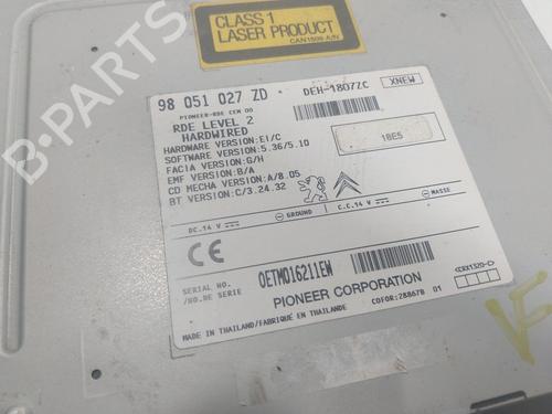 Radio CITROËN C-ZERO C-Zero | BP17979119E6 