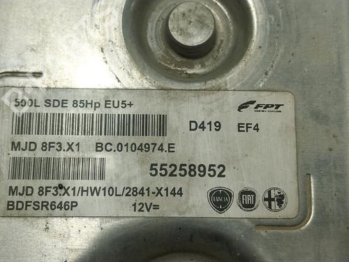 Engine control unit (ECU) FIAT 500L (351_, 352_) | BP25045104M57 - Image 5