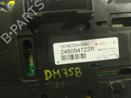 Instrument cluster RENAULT CAPTUR II (HF_) LPG (HFMT) | BP17384560C47 