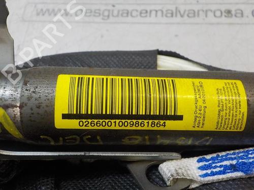 Right curtain airbag NISSAN QASHQAI I (J10, NJ10)  | BP4002569C12 