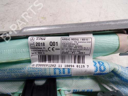 Right curtain airbag MERCEDES-BENZ E-CLASS Coupe (C238) E 220 d (238.314) | BP7314435C12 
