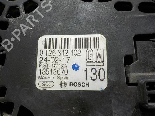Alternator OPEL ASTRA K (B16)  | BP11828401M7 