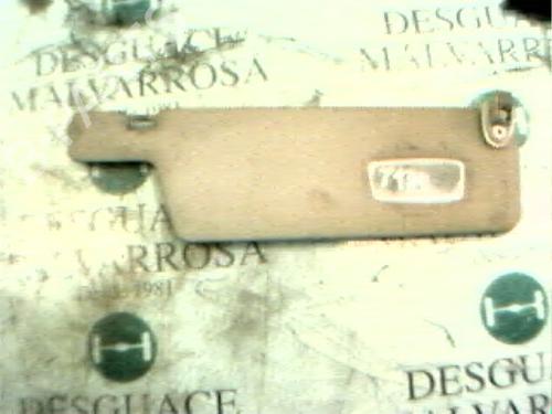 Used Right sun visor Right sun visor 3763679 3763679