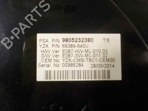 Instrument cluster PEUGEOT 3008 I MPV (0U_)  | BP6576132C47 
