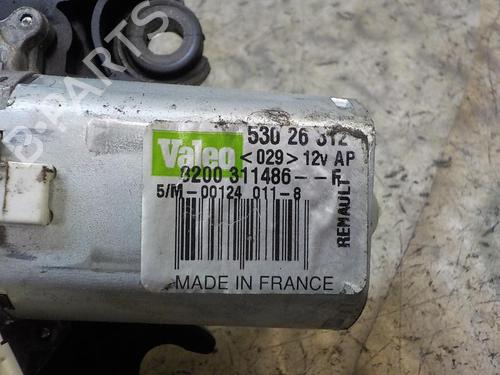 Rear wiper motor RENAULT CLIO III (BR0/1, CR0/1)  | BP3852204M102 