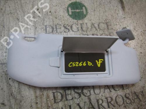Used Right sun visor Right sun visor PEUGEOT 208 I (CA_, CC_) 1.2 VTI 82 (82 hp) 4008101 4008101