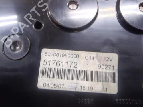 Instrument cluster FIAT BRAVO II (198_) 1.9 D Multijet (198AXB1A) | BP3820867C47 